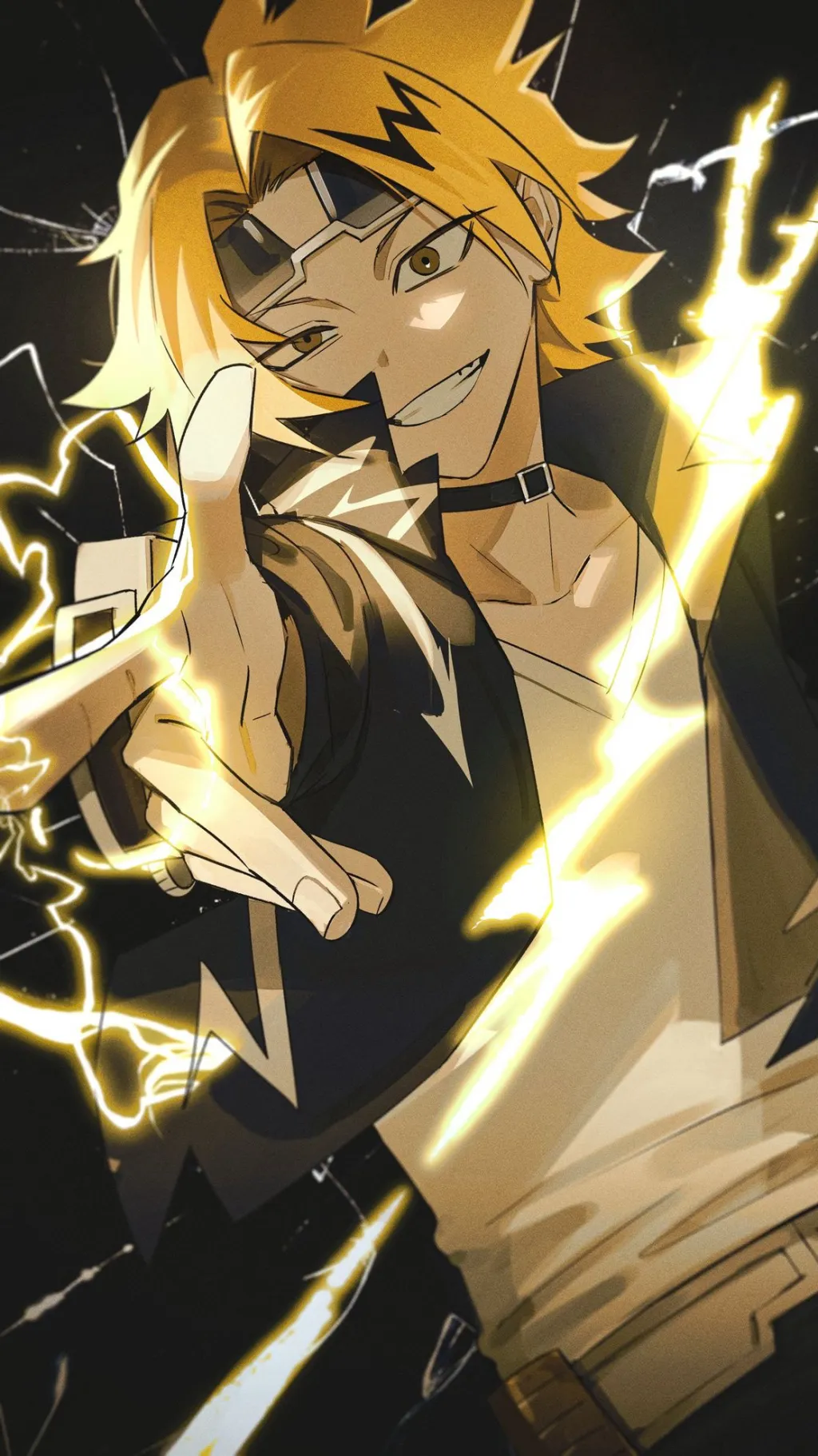 ai character: Denki~Crush background