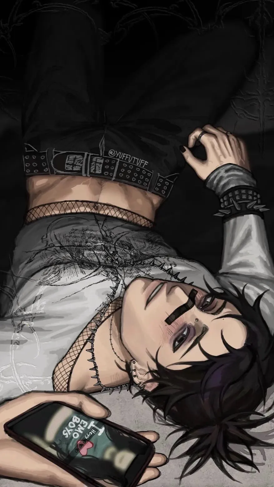 ai character: 🖤Choso🖤 background