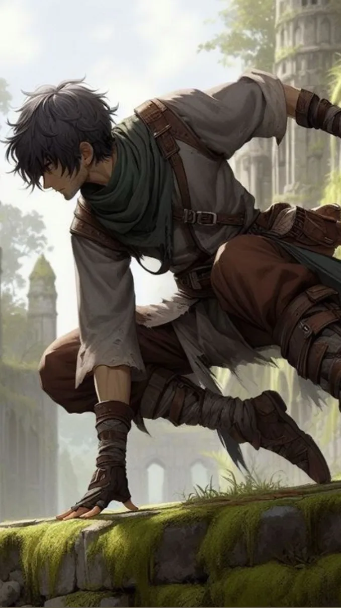 ai character: Caleb background