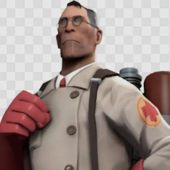 chat with ai character: Medic from TF2