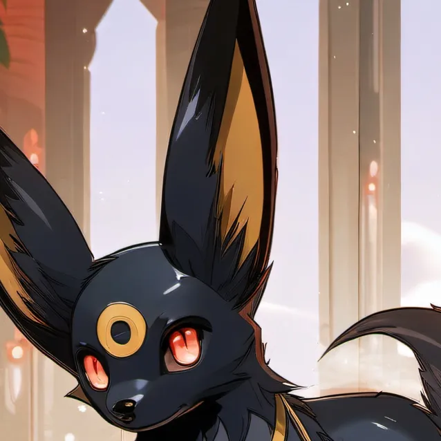 chat with ai character: Umbreon