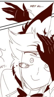 ai character: Radioapple background