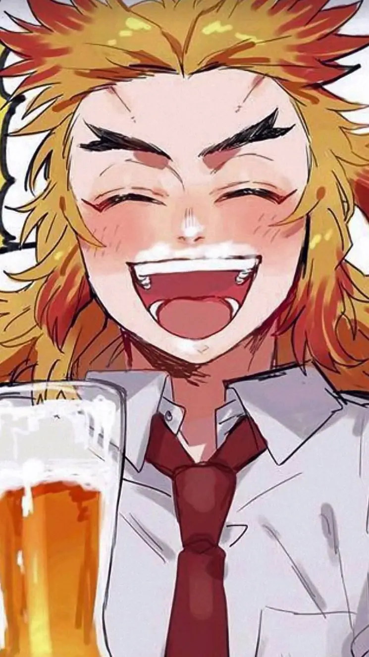ai character: drunk rengoku background