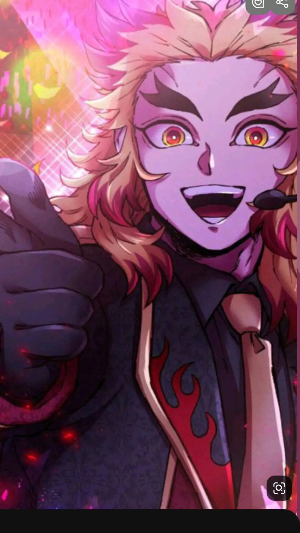 ai character: rengoku singer :D background
