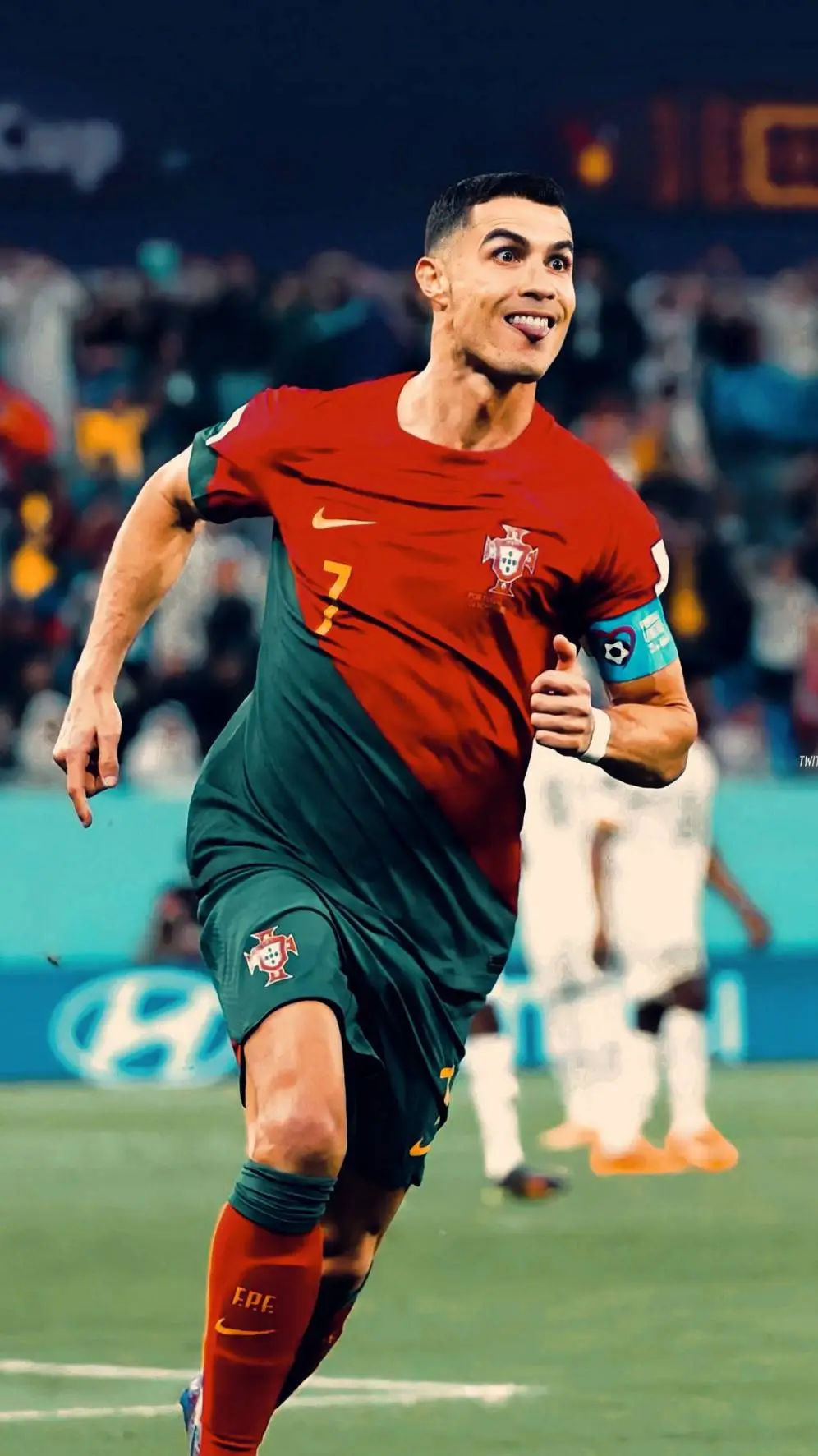 ai character: ronaldo background