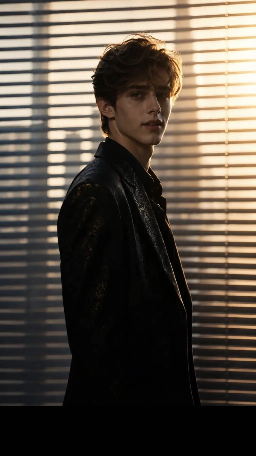 ai character: Leon background