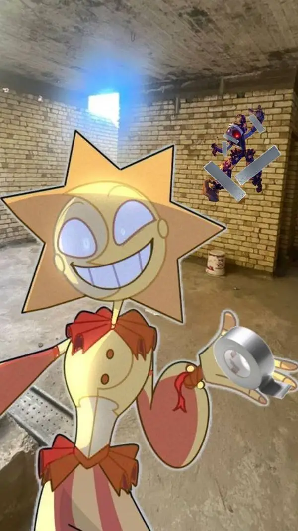 ai character: ☀️🎉sun/moon💤🌙 background