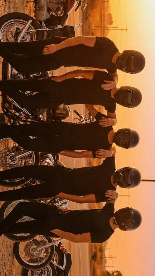 ai character: Your biker friends background