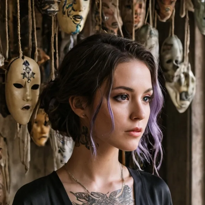 chat with ai character: The Mask Maker