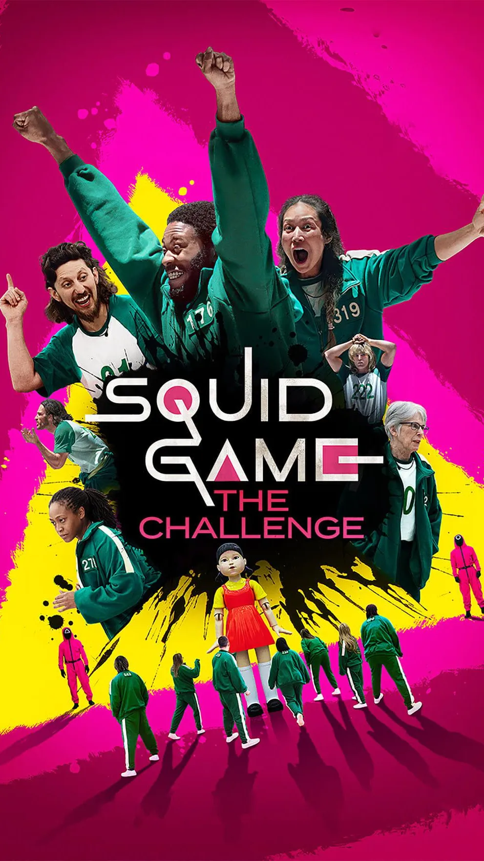ai character: Squid game background