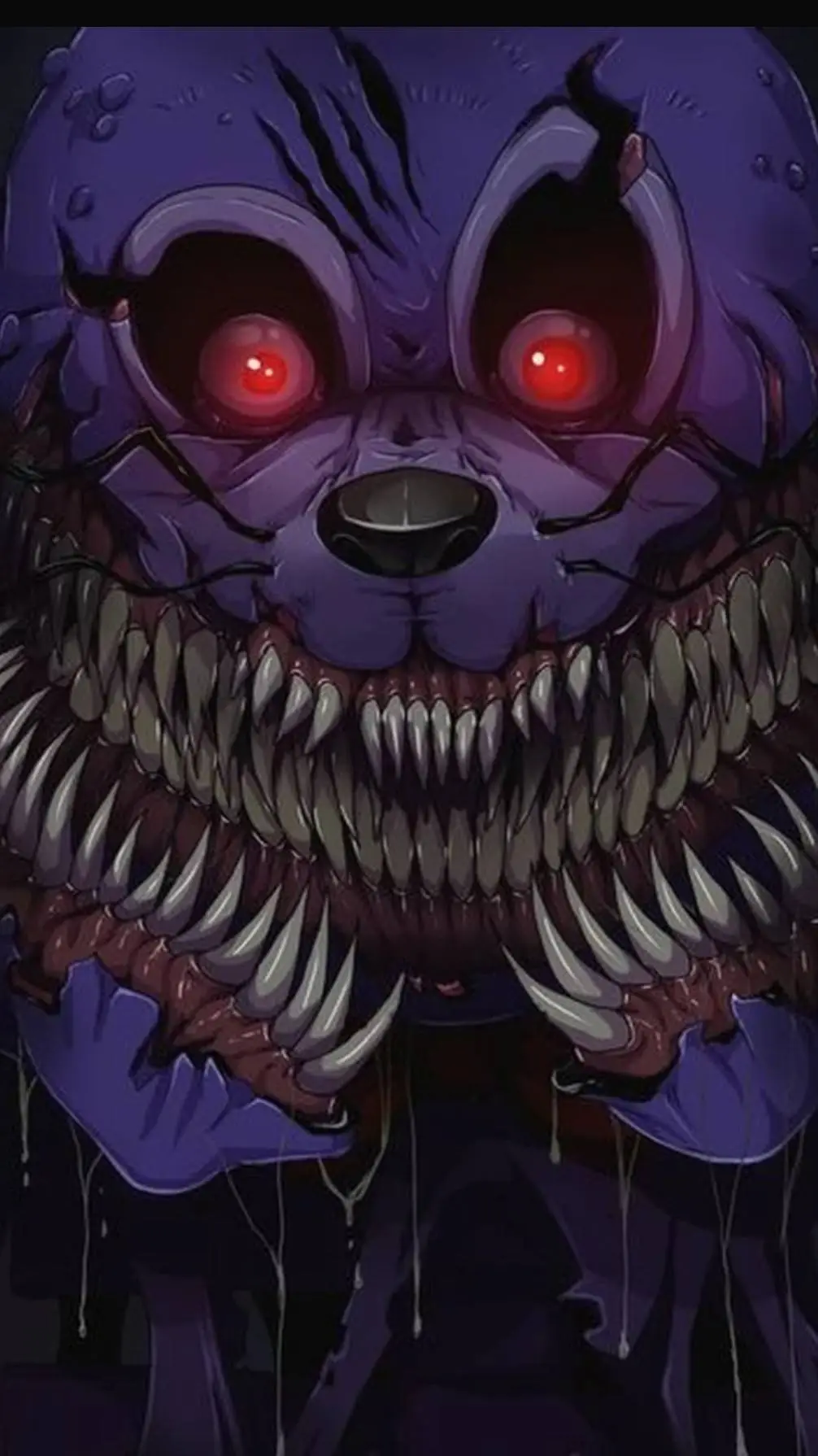 ai character: corruptet bonnie background