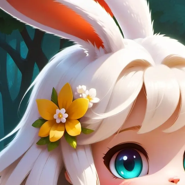 chat with ai character: angel hare gabby