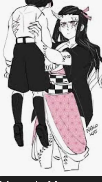 ai character: muzan x nezuko background