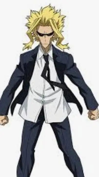 ai character: cumple All might!  background