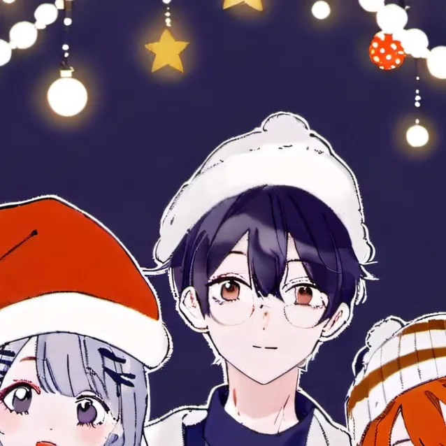 chat with ai character: MhaChristmas party