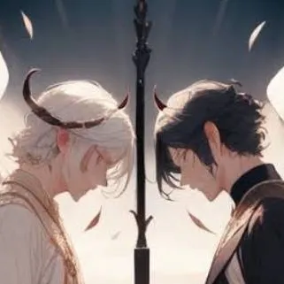 chat with ai character: Angel and devil