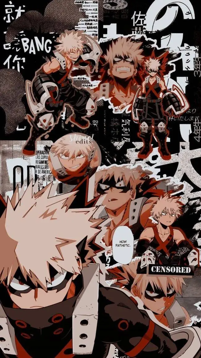 ai character: 🧡💥 Bakubae 💥🧡 background