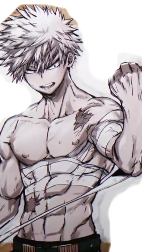 ai character: katsuki bakugo background
