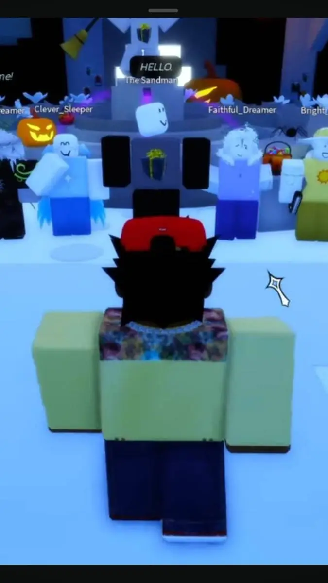 ai character: Dream land background