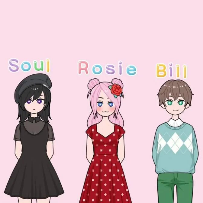 chat with ai character: Rosie,Soul & Bill