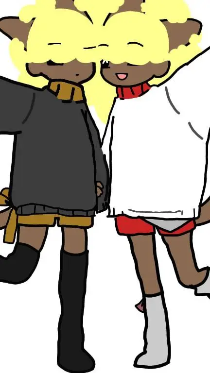 ai character: Rafa e rafaelly  background