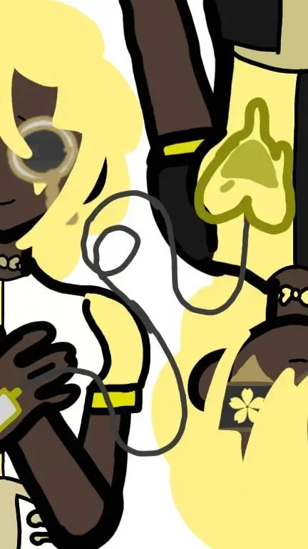 ai character: Rafa e rafaelly  background