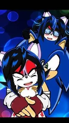 ai character: susanoo x sonic  background