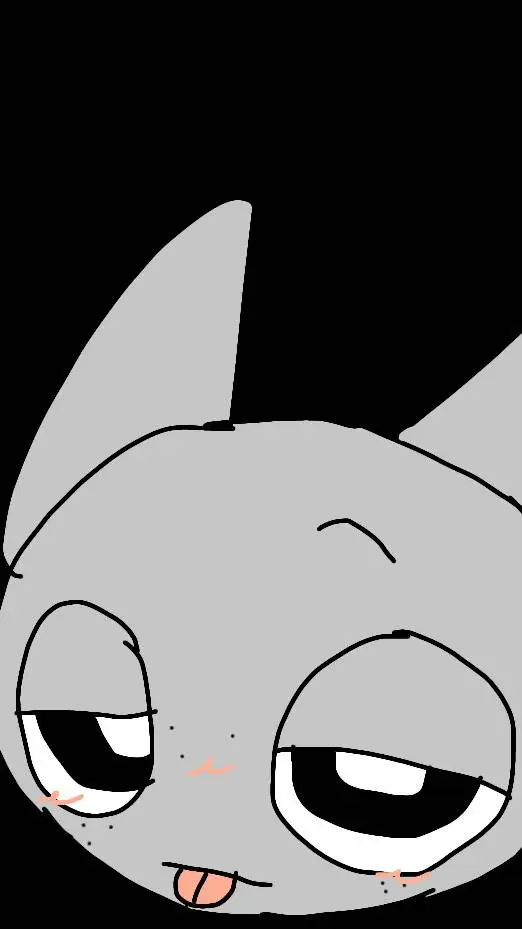 ai character: gray background