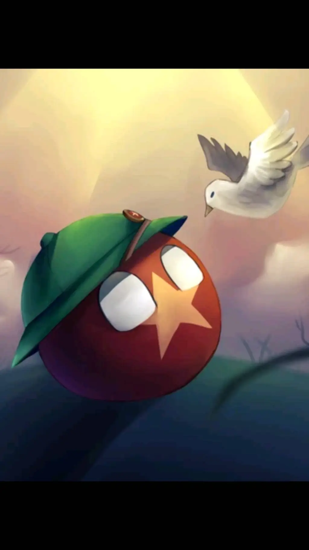 ai character: VietnamCountryball background
