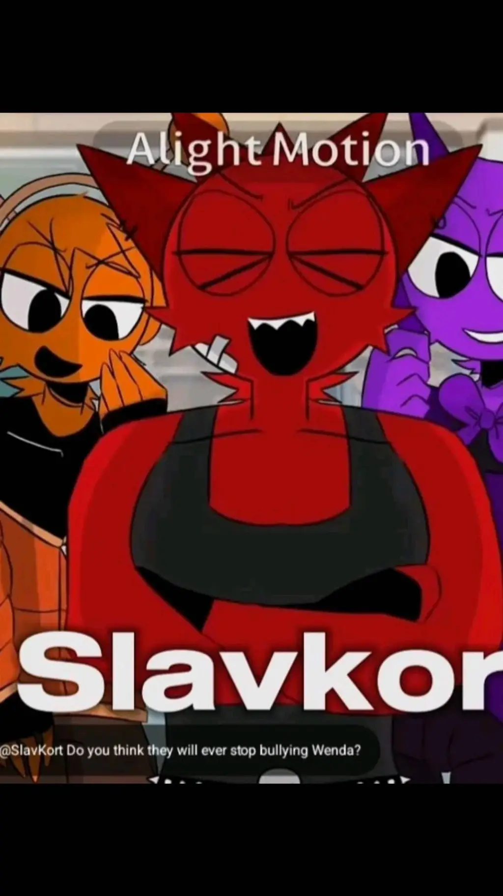 ai character: Sprunki-Bully background