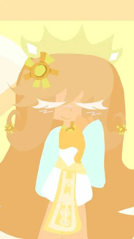 ai character: Exotic Sun Cookie background