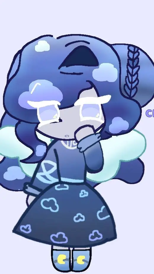 ai character: Cloud Jelly Cookie background
