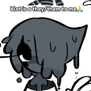 chat with ai character: 🖤Blot🤍