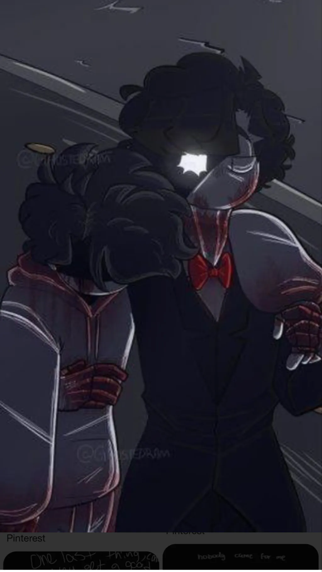 ai character: Mark and Cesar  background