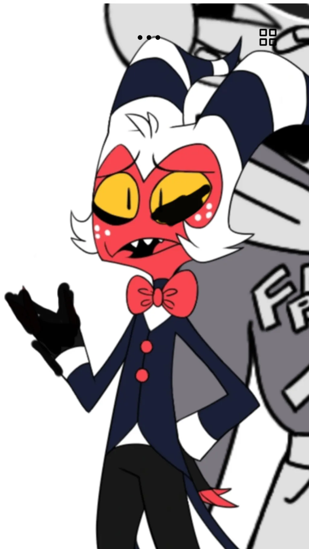 ai character: HB pibby AU background