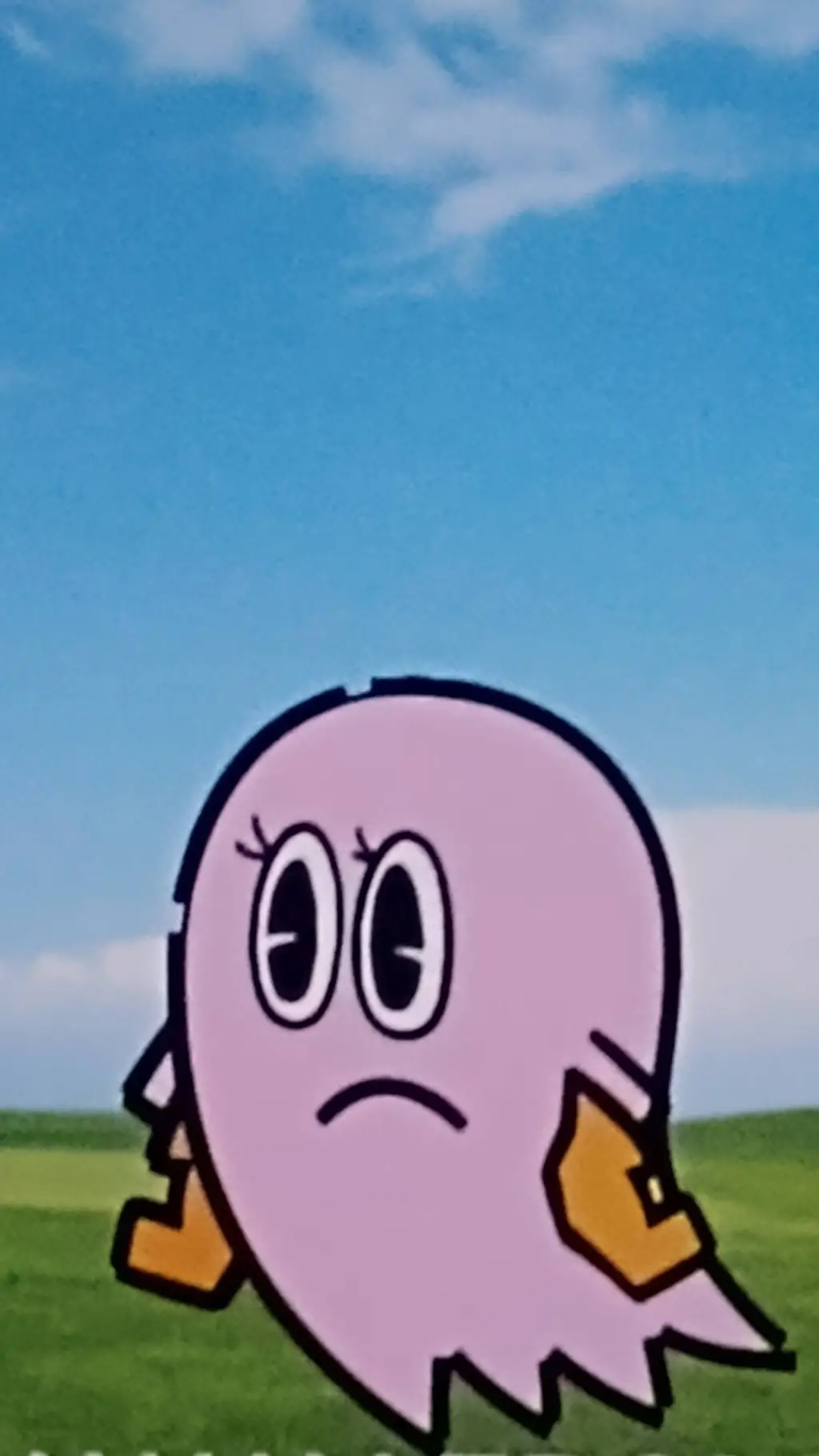 ai character: pinky  background