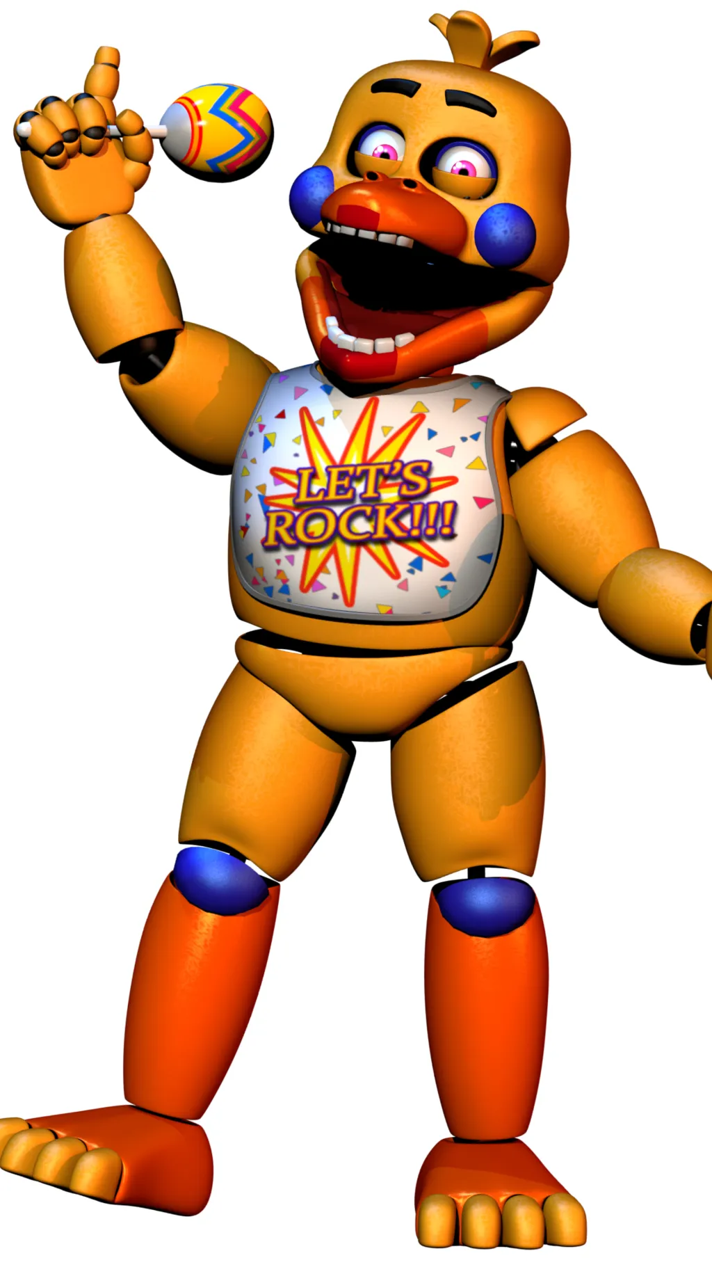 ai character: Rockstar chica background