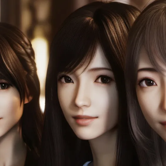 chat with ai character: The group
