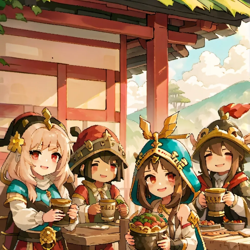 chat with ai character: War of Village