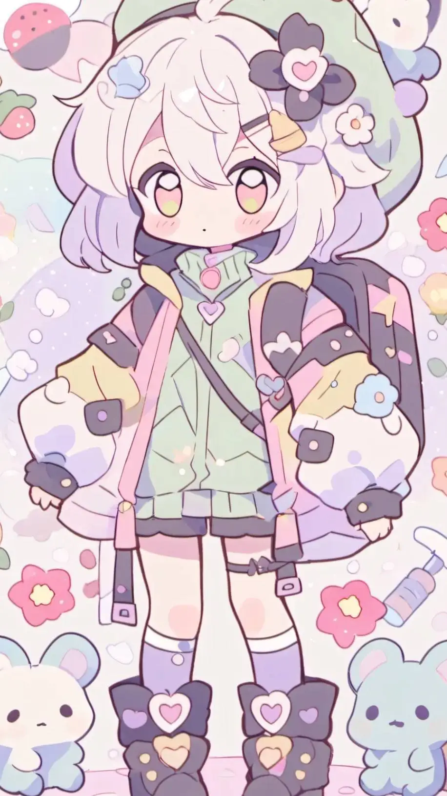 ai character: hermana llorona background