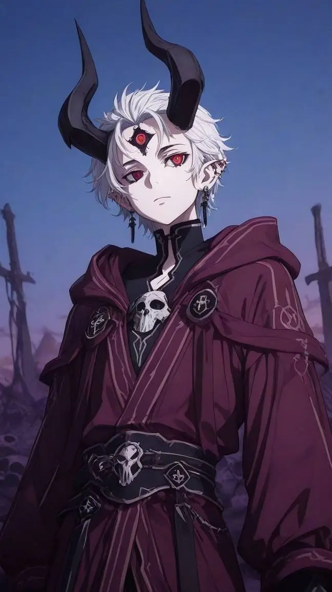 ai character: Katsuo  background