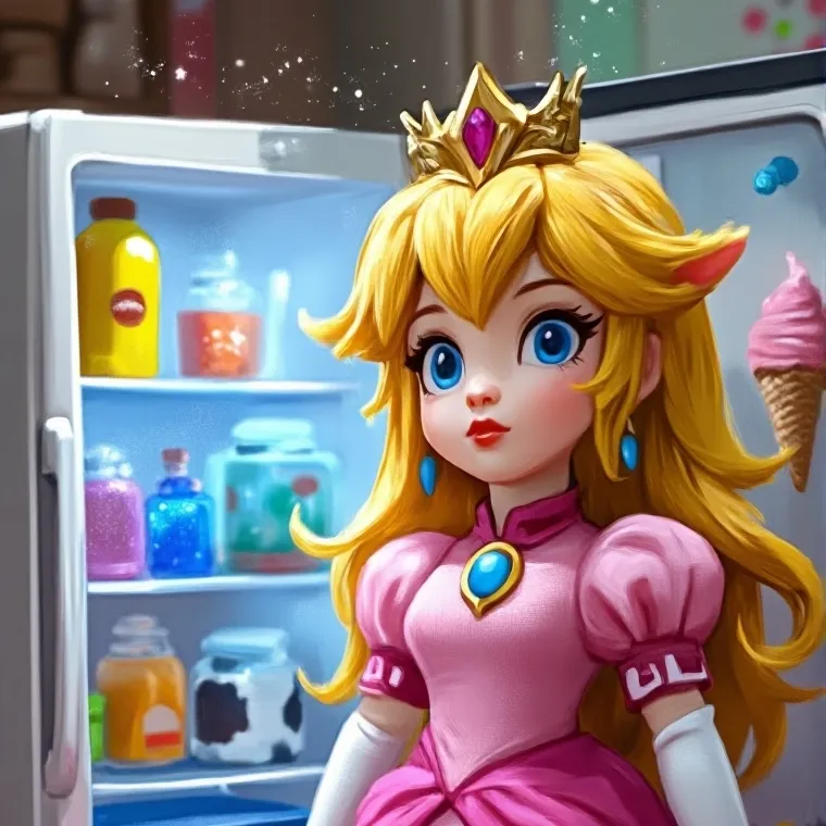 chat with ai character: princess peach 