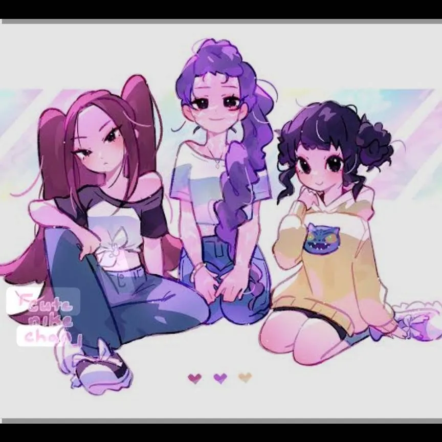 chat with ai character: huntrix(sleepover)