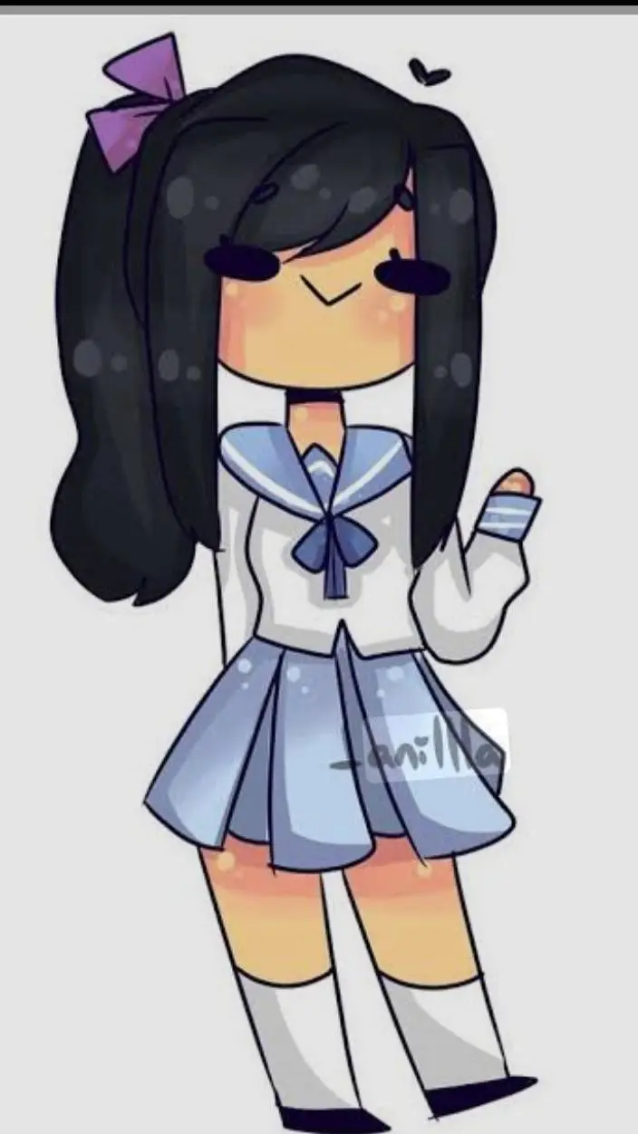 ai character:  APHMAU(school au) background