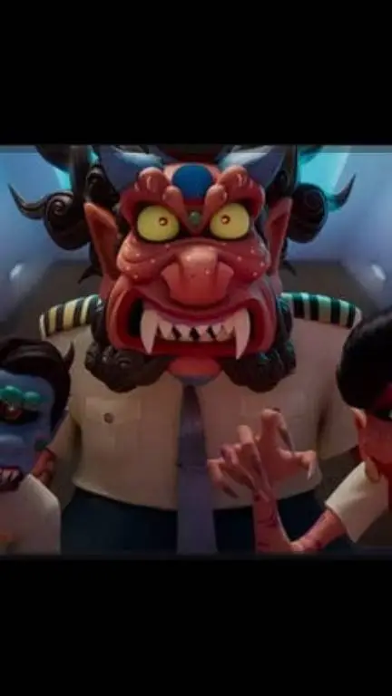 ai character: AIRPLANE DEMON😈 background