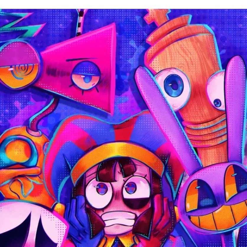 chat with ai character: (TADC SLEEPOVER 🎪🛌