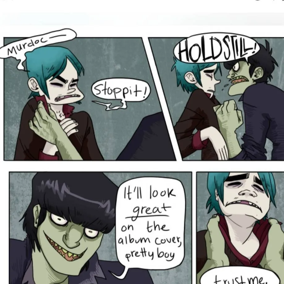 chat with ai character: Murdoc X 2D 