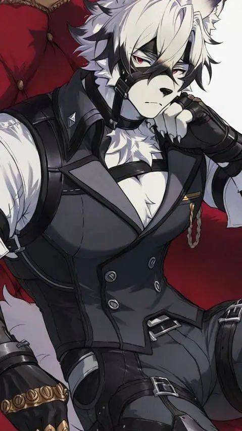 ai character: *.. Von lycaon *🐺🌹 background