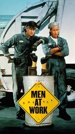 ai character: Men at Work background