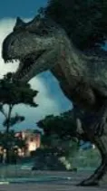 ai character: Allosaurus rampage background